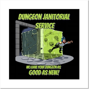 Dungeon Janitorial Service Posters and Art